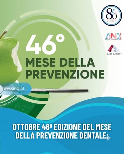 Locandina 46° Mese della Prevenzione Dentale ANDI - Ottobre